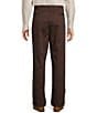 Roundtree & Yorke TravelSmart Ultimate Performance Classic Fit Pleated Non-Iron Chino Pants, Color:Coffee Bean Brown - Image 2