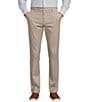 Roundtree & Yorke TravelSmart Ultimate Performance Slim Fit Flat Front Non-Iron Chino Pants, Color:Taupe - Image 1