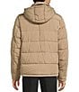 Roundtree & Yorke Value Winter Puffer Coat, Color:Taupe - Image 2