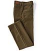 Color:Olive - Image 1 - 5-Pocket Garment Dyed Terry Pant