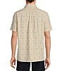 Color:Khaki - Image 2 - Big & Tall On The Range Short Sleeve Space Dyed Large Grid Shirt