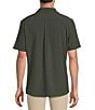 Rowm Big & Tall Performance Rec + Relax Short Sleeve Solid Textured Shirt - Image 2