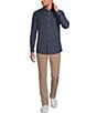 Rowm Big & Tall Rec + Relax Solid Textured Shirt - Image 3