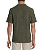 Rowm Big & Tall Short Sleeve Solid Terry Camp Shirt - Image 6