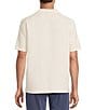 Rowm Big & Tall Short Sleeve Solid Textured Camp Shirt - Image 2
