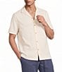 Rowm Big & Tall Short Sleeve Solid Textured Camp Shirt - Image 1