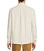 Color:Ecru - Image 2 - Big & Tall The Lodge Collection Long Sleeve Brushed Solid Button Down Shirt