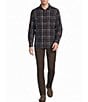 Rowm Stockyards Collection Buffalo Plaid Corduroy Shirt - Image 3