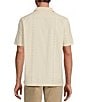 Color:Cream - Image 2 - Crafted Short Sleeve Eyelet Solid Button Front Shirt