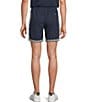 Rowm Drawstring Embroidered 7#double; Inseam Shorts - Image 2