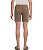 Rowm Drawstring Garment Dyed Solid Texture 7#double; Inseam Shorts - Image 2