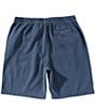 Rowm Drawstring Garment Dyed Solid Texture 7#double; Inseam Shorts - Image 6