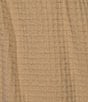 Rowm Drawstring Garment Dyed Solid Texture 7#double; Inseam Shorts - Image 4