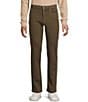 Rowm Flat Front 5-Pocket Pants, Color:Brown - Image 1