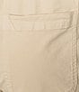 Rowm Flat Front Solid 7#double; Inseam Shorts, Color:Light Khaki - Image 4
