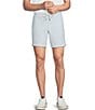 Rowm Flat Front Solid 7#double; Inseam Textured Shorts - Image 1