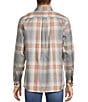 Rowm Long Sleeve 2 Pocket Jasper Large Plaid Button Down Sport Shirt - Image 2
