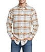 Rowm Long Sleeve 2 Pocket Slub Medium Plaid Button Down Sport Shirt - Image 1