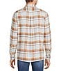 Rowm Long Sleeve 2 Pocket Slub Medium Plaid Button Down Sport Shirt - Image 2