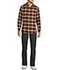Rowm Medium Plaid Print Sport Shirt - Image 3