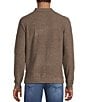 Rowm Long Sleeve Button Front Sweater, Color:Brown - Image 2