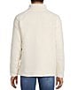 Rowm Long Sleeve Embroidered Fleece Quarter Zip, Color:White - Image 2