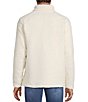 Rowm Long Sleeve Embroidered Fleece Quarter Zip, Color:White - Image 2