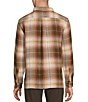 Rowm Long Sleeve Herringbone Large Plaid Shirt - Image 2