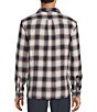 Rowm Long Sleeve Herringbone Medium Plaid Shirt - Image 2