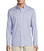 Color:Light Blue - Image 1 - The Everyday Collection Long Sleeve Quad Blend Solid Button-Down Collar Twill Shirt