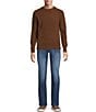 Rowm Long Sleeve Solid Crew Neck Sweater - Image 3