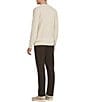Rowm Long Sleeve Solid Crew Neck Sweater - Image 6