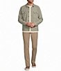Rowm Long Sleeve Solid Over Shirt - Image 3