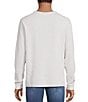 Rowm Long Sleeve Solid Ribbed Henley Pullover - Image 6