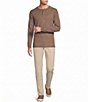 Rowm Long Sleeve Solid Ribbed Henley - Image 3