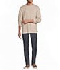 Rowm Long Sleeve Solid Ribbed T-Shirt - Image 3