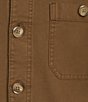 Rowm Long Sleeve Solid Shirt Jacket - Image 4