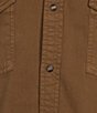 Rowm Long Sleeve Solid Western Button Front Shirt - Image 4