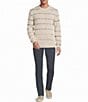 Rowm Long Sleeve Stripe Crew - Image 3