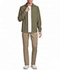 Rowm Long Sleeve Textured Coat Front - Image 3