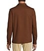 Rowm Long Sleeve Textured Button Front Shirt, Color:Brown - Image 2