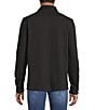 Rowm Long Sleeve Textured Button Front Shirt, Color:Black - Image 2