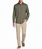 Rowm Long Sleeve Textured Gingham Shirt - Image 3