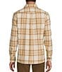 Rowm Long Sleeve Textured Large Plaid Shirt - Image 2
