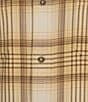 Rowm Long Sleeve Textured Large Plaid Shirt - Image 4