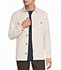 Rowm Long Sleeve Textured Shirt Jacket - Image 1