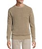 Rowm Long Sleeve Waffle Crew Neck Sweater - Image 5