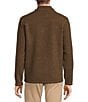 Color:Brown - Image 2 - Nomad Collection Long Sleeve Boucle Solid Full Zip Shirt Jacket