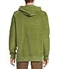 Color:Olive - Image 2 - Nomad Collection Long Sleeve Garment Dyed Corduroy Solid Hoodie