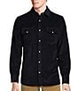 Color:Navy - Image 1 - Nomad Collection Long Sleeve Garment Dyed Corduroy Solid Shirt